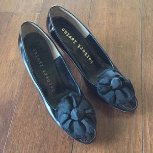 ⏰EUC Vintage Herbert Levine Black Patent Heels